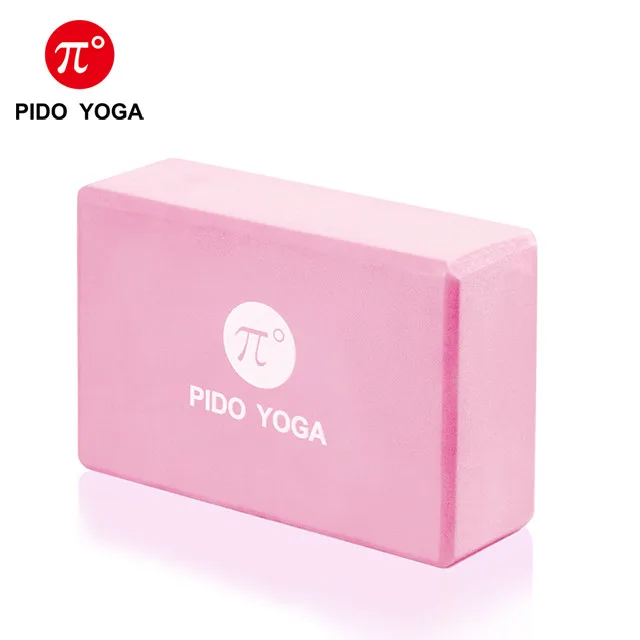 Pido Wholesale Eva Foam Double Color Yoga Block/brick 1/2 Layers