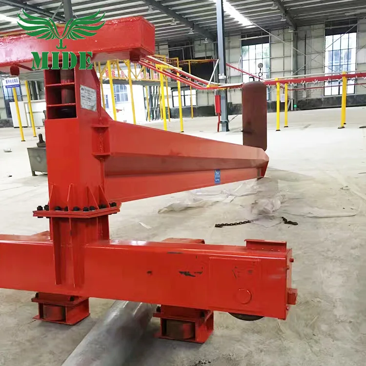 Workshop wall mounted travelling mobile swing cantilever jib crane