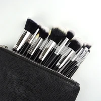 

Wholesale Private Label Wood Handle Brushes Synthetic Hair Luxury Bamboo Make up Brush Set