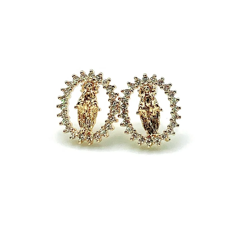 

unitque gold earrings stud double stud statement god earrings jewelry, Gold;silver;black;rose gold
