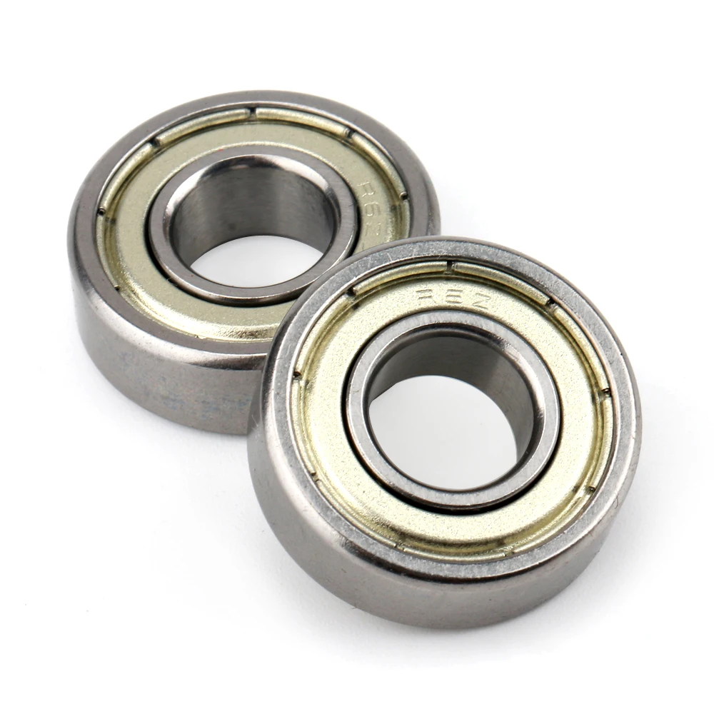 Miniature Deep Groove Ball Flange Cup Bearing Fr6zz Size 9.525*22.225*7