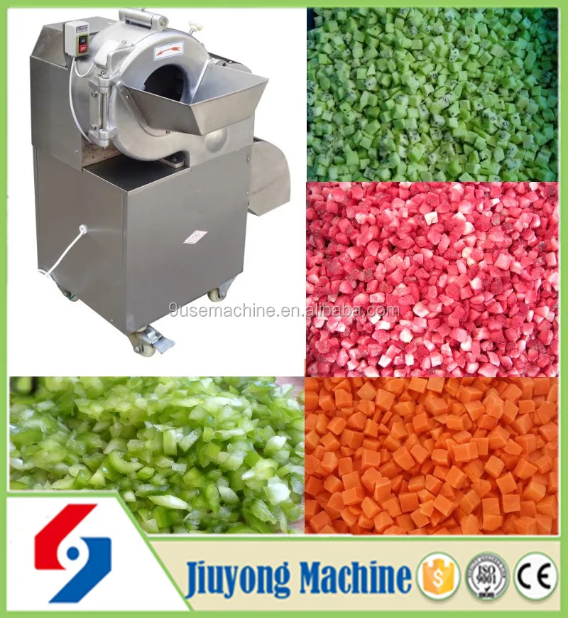 Fruits And Vegetables Dice Processing Machine And Potato Slice Machine