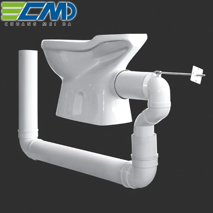 
Easy Fit 90 degree Bent Rigid WC Toilet Connector Tube For Soil Pipe 