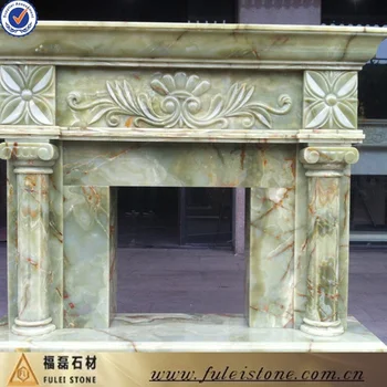 China Green Onyx Marble Fireplace Buy Green Onyx Marble