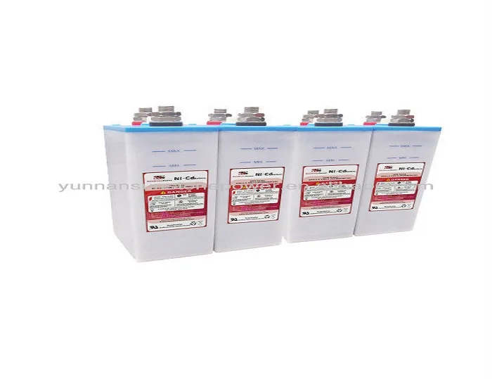 
High quality deep cycle lead acid rechargeable ni cd Pocket Plate battery 