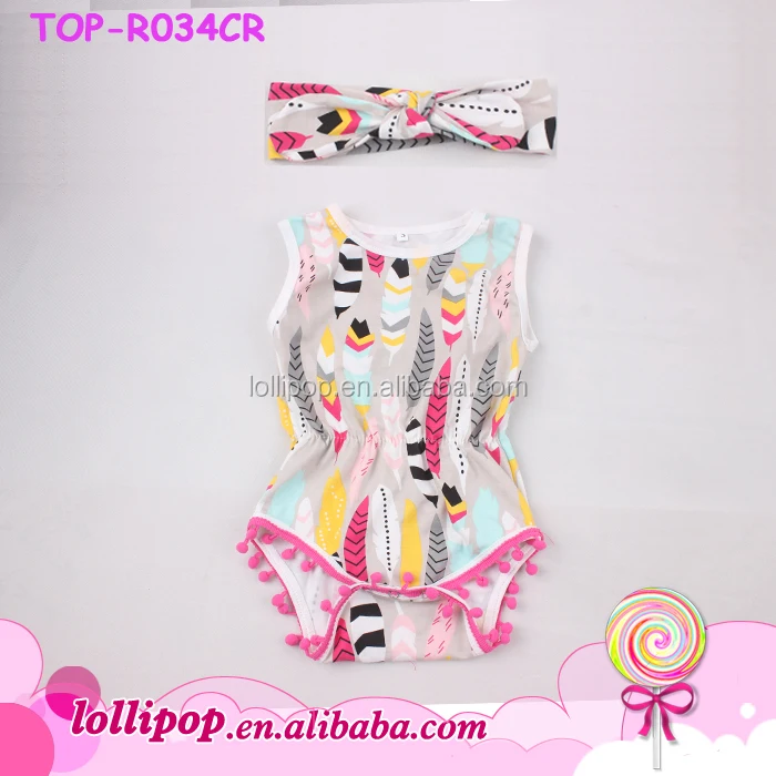 cotton pom pom baby clothes