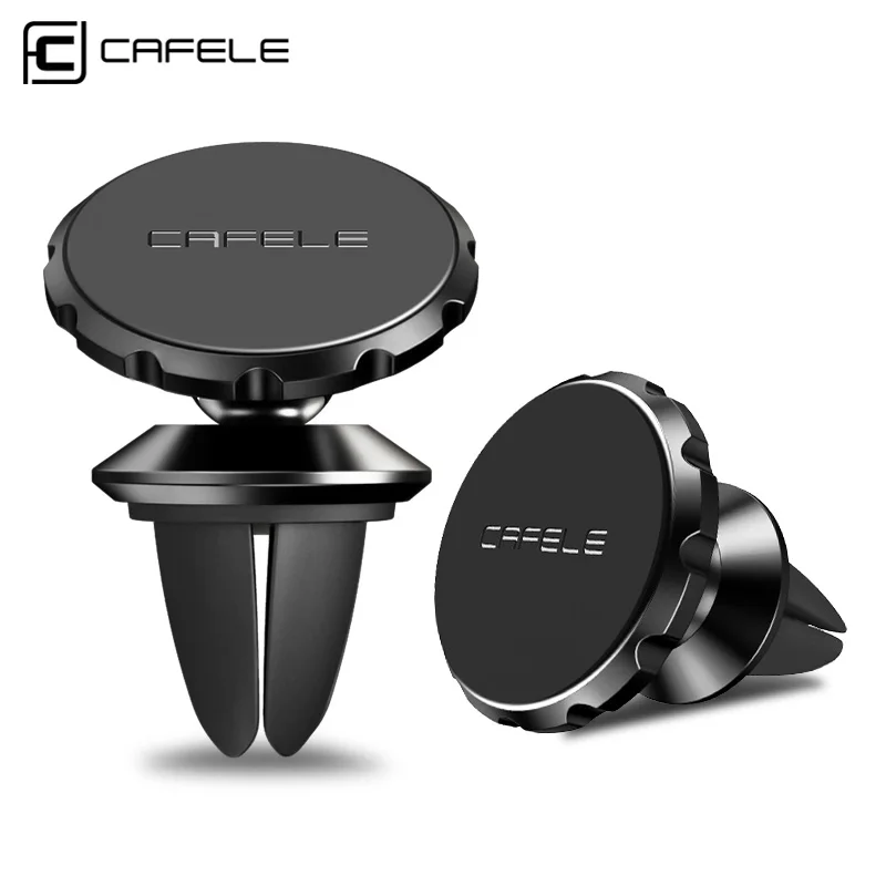 

cafele universal car dock 360 magnetic car phone holder for smartphone, Black;blue;red;silver;rose