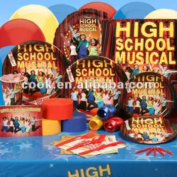 High School Musical Themes Party Supplies/party Sets/party Favors - Buy ...