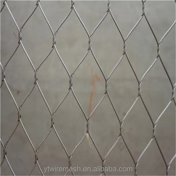 Stainless Steel Wire Rope Net,Stainless Steel Cable Mesh Netting Ss 304 ...