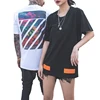 mens womens Fashion print casual t-shirt o neck custom Tees summer streetwear Tops Breathable t shirt manufacturer