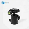 Selens BH-30-2K Panoramic Swivel Tripod Ball Head, 1/4 Screw Mount Camera Tripod With Quick Release Plate-Black