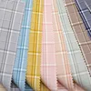tr material check hopsack style tr suiting fabric for Africa market