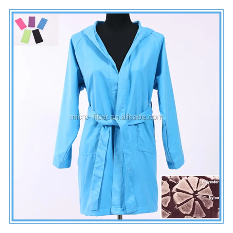 Custom Microfiber Suede Quick Dry Bathrobe Buy Custom Design Suede
