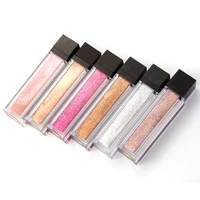 

2018 glitter lipgloss rainbow shiny lipgloss no logo oem lipgloss