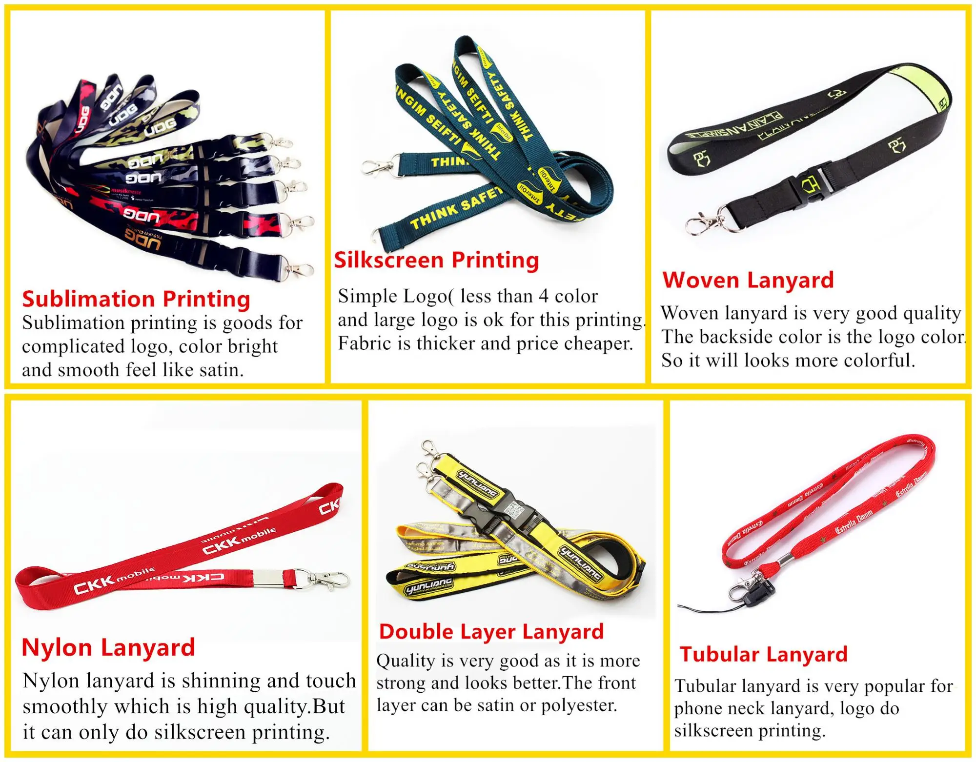 Wholesale Office Polyester Retractable Lanyard Adjustable Length