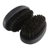 Beard Brush Natural Wooden Hair Brush For Men 100% Firm Black Wild Boar Bristle Use with Balm Beard Oil for Beard care