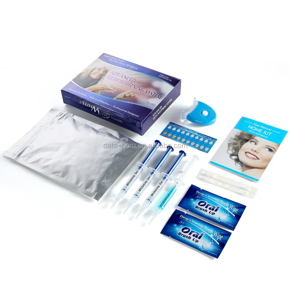 

cleaning tools Dental Bleaching System home use teeth whitening kit