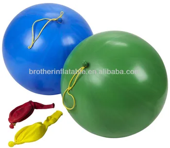 balloon with rubber band