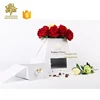 Two layers of sliding drawer luxury flower gift box customized