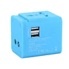 Business gifts AU EU US travel adapter 2100mA Dual USB charger travel power adapter
