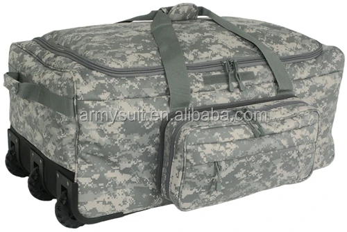 military deployment bag w wheels