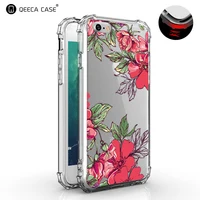 

Floral design shockproof protective rugged TPU case for iPhone 6/7/8/7 plus/X/XR/XS Max transparent phone case print customised