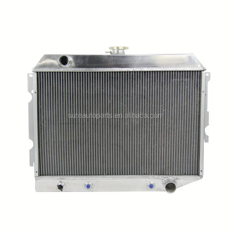 High Performance Full Aluminum 4 Row Racing Car Radiator For 19701974
