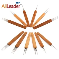 

Alileader High Quality 1pc 0.5mm 0.75mm Dread Crochet Hook Double/three Head Crochet Hook For Dreadlocks Tools