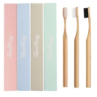 

wholesale Hot sale 100% natural bamboo toothbrush eco-friendly tooth brush