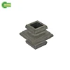 Aluminum Industrial safety Fence/gate/railing square tube decorative collar