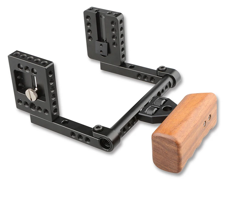 Camvate Qr Wooden Camera Half Cage For Small Dslr Camera Buy Small
