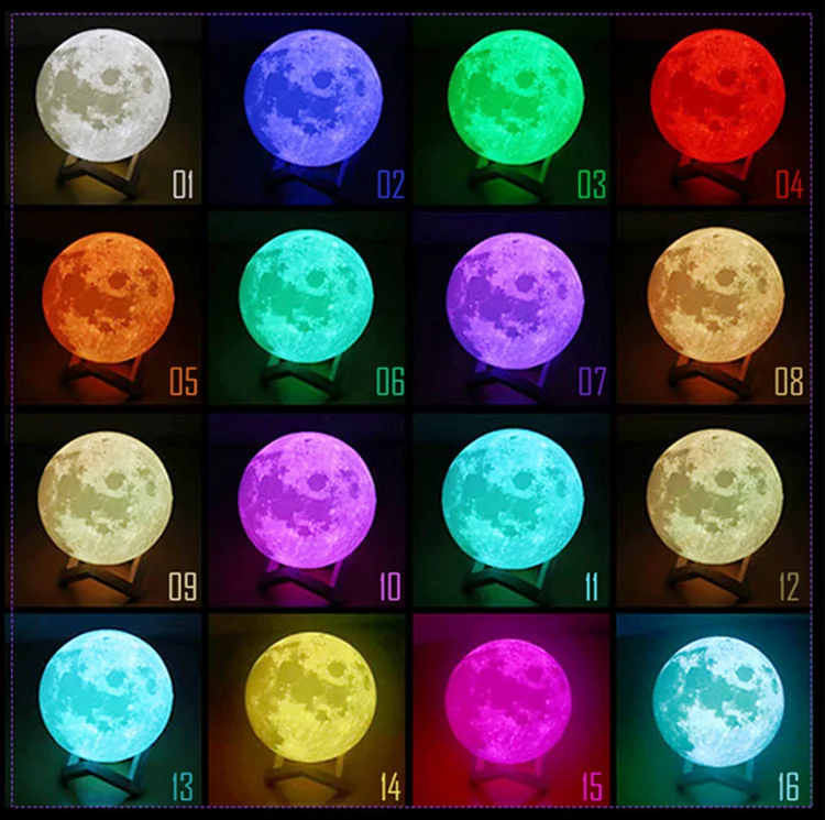 novelty induction night light led moonlight childs clap ball