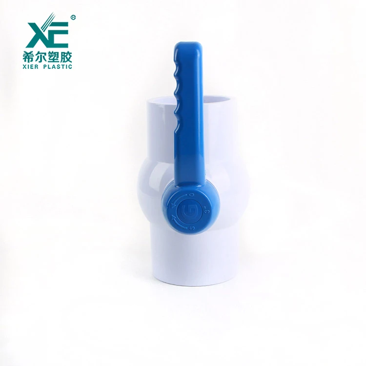 China manufacturer good price plastic pvc compact water ball valve