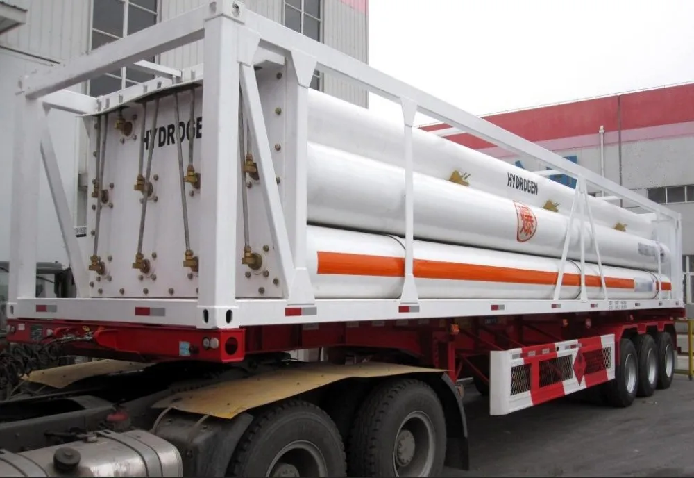 Jumbo Cylinder Hydrogen Gas Skid Container Bv Certificate Buy