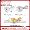 XD P279 925 sterling silver big gemstone clasp 925 sterling silver pendant bail