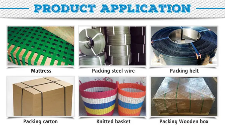 Union plastic 4 lines produce automatic strapping band pp packing belt making machine