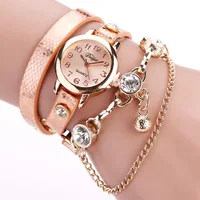 

2019 Hot new design chain bracelet watch,lady fashion vogue watch LNW007