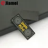 Professional factory made pvc badge holder heat transfer silicone patch