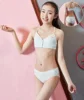2018 Girl Multi-way Bra & Brief Set School Girl Padded Bra with Panty Sexy Lace Underwear Set