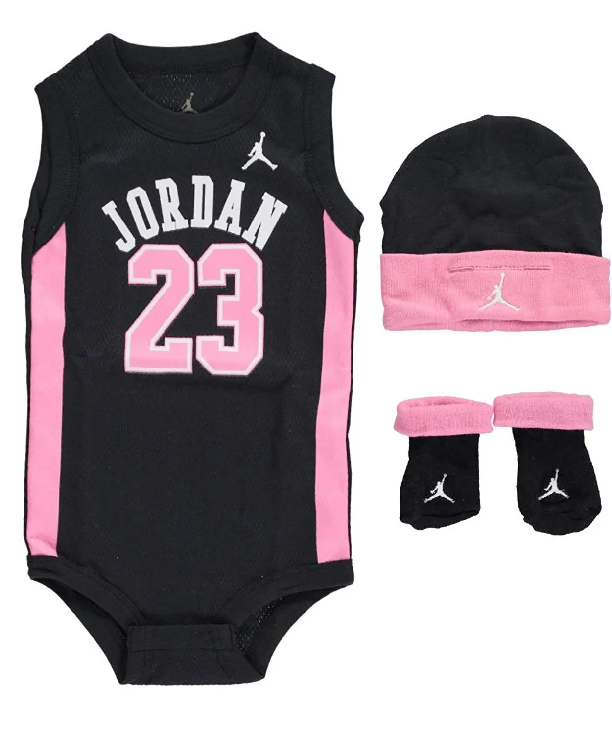 pink jordan baby clothes