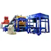 QT5-15 full automatic concrete hollow color paver solid block brick machine machine in El Salvador