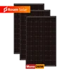 280w black monocrystalline solar panel pv module high efficiency 260w all black solar panel price