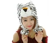 Promotion Logo Custom Plush Child adult Winter Animal Monkey Hat
