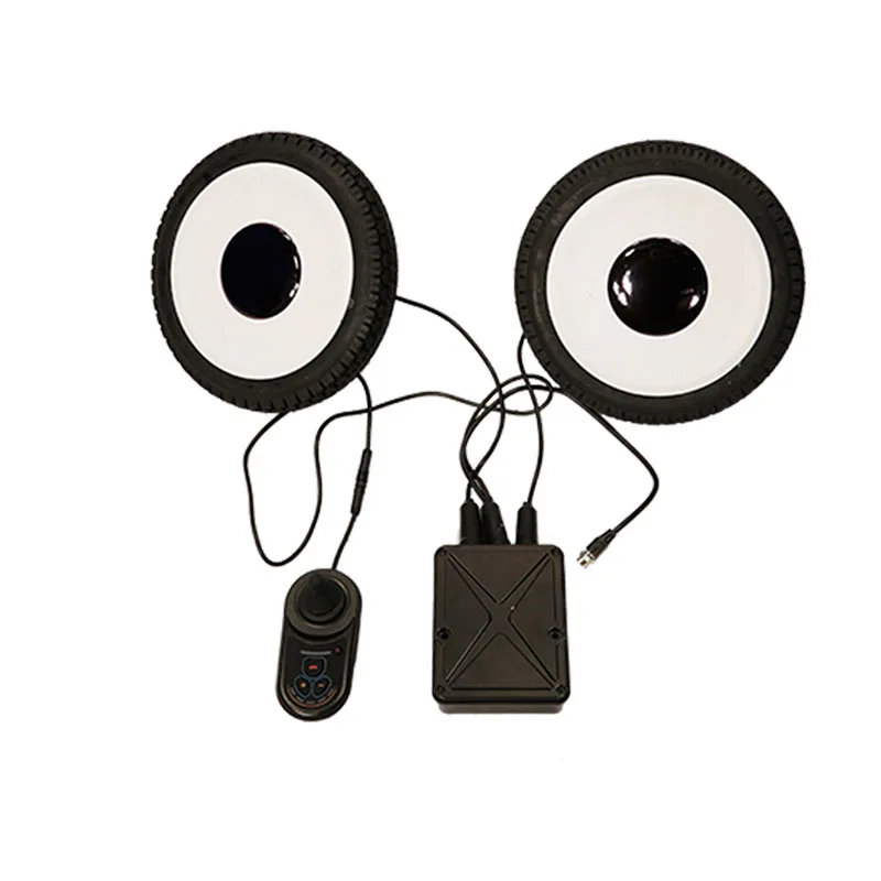 YL 24 В dc высокий крутящий момент двигатели с bid колеса и бесщеточный джойстик и контроллер для электрических инвалидных колясок запасных Запчасти