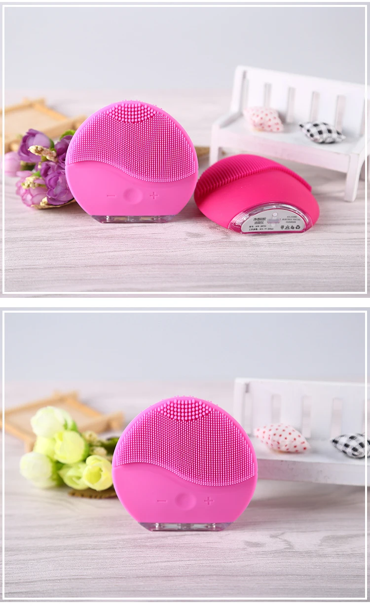 Facical Brushes Silicone Beauty Washing Pad Facial Exfoliating Blackhead Face Cleansing Brush Tool Soft Deep Cleaning Brushes