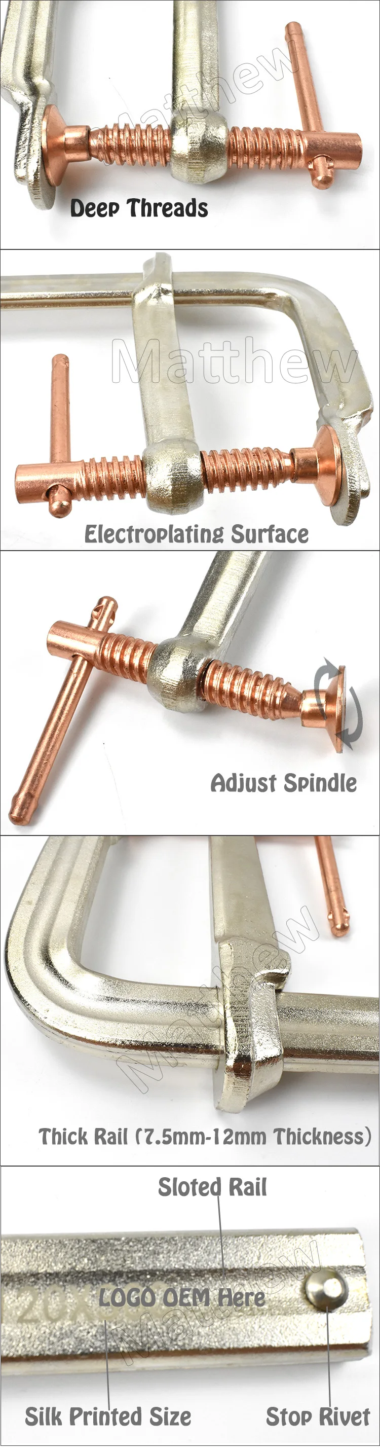 Heavy Duty Drop Metal Working Welding F Clamp With Hd Jaw Buy