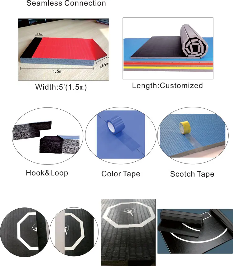 Trade Assurance Roll Up Martial Arts Bjj Taekwondo Mma Wrestling