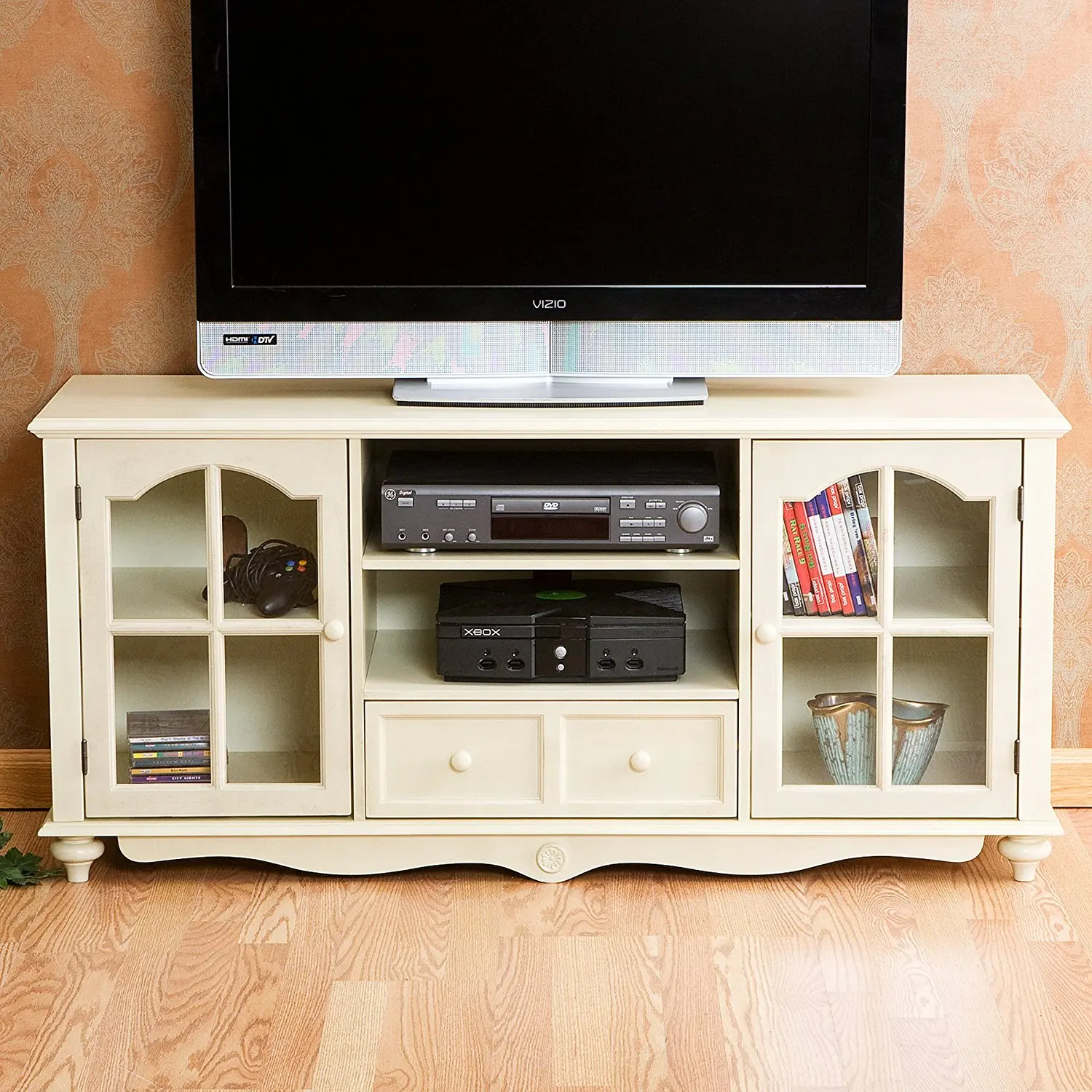 Antique Radio Console Find Deals On Get Quotations Luvi Coventry Large Tv Console Antique White
