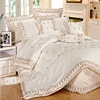 KOSMOS Nantong factory wholesale super soft comforter set with lace and embroidery
