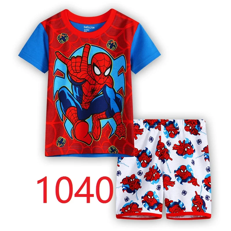 

Casual Kids Sleepwear baby pajamas summer kids pajamas 2-7 years